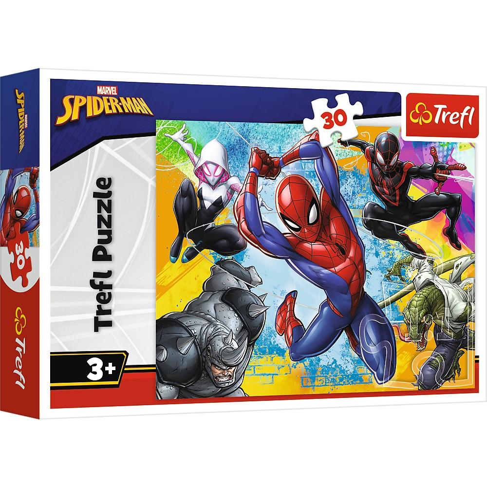 Trefl Spider-Man Puslespil Spider-Man farver 30 stk