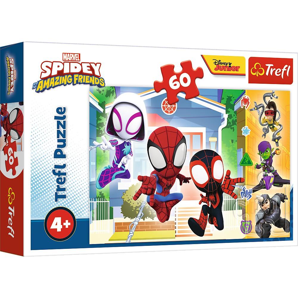 Trefl Spider-Man Puslespil Spidey 60 stk