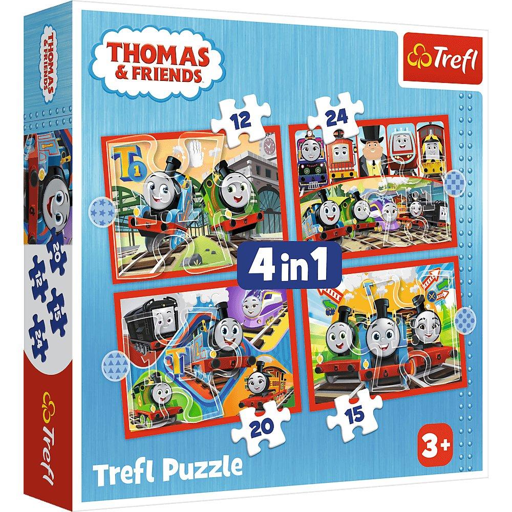 Trefl Thomas & Friends Pussel 4 i 1 set Thomas