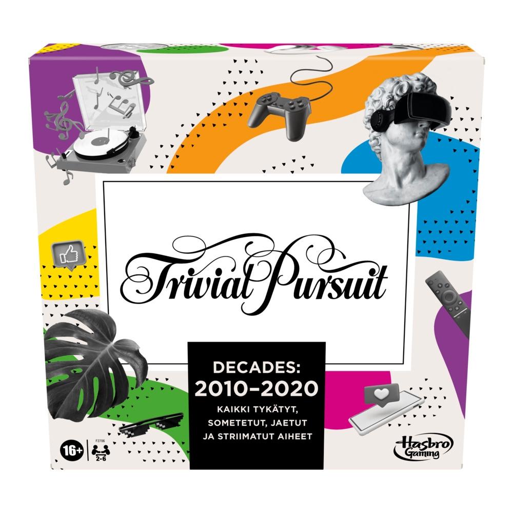 Trivial Pursuit brætspil årtier 2010 til 2020 (på finsk)