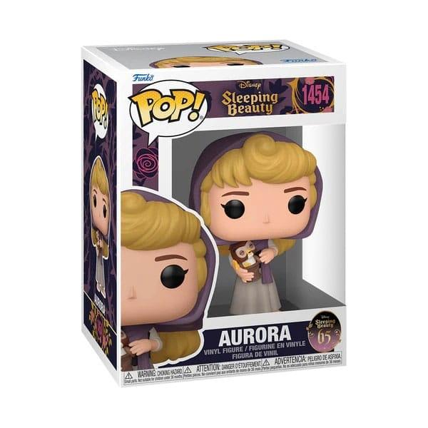 Tornerose 65 års jubilæum POP! Disney Vinyl Figur Aurora m/Ugle 9 cm