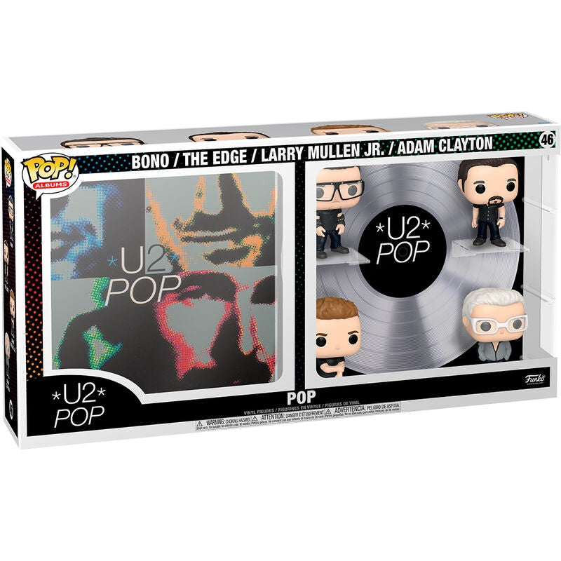 U2 Deluxe Pop Figure Album – Collectible Vinyl Display