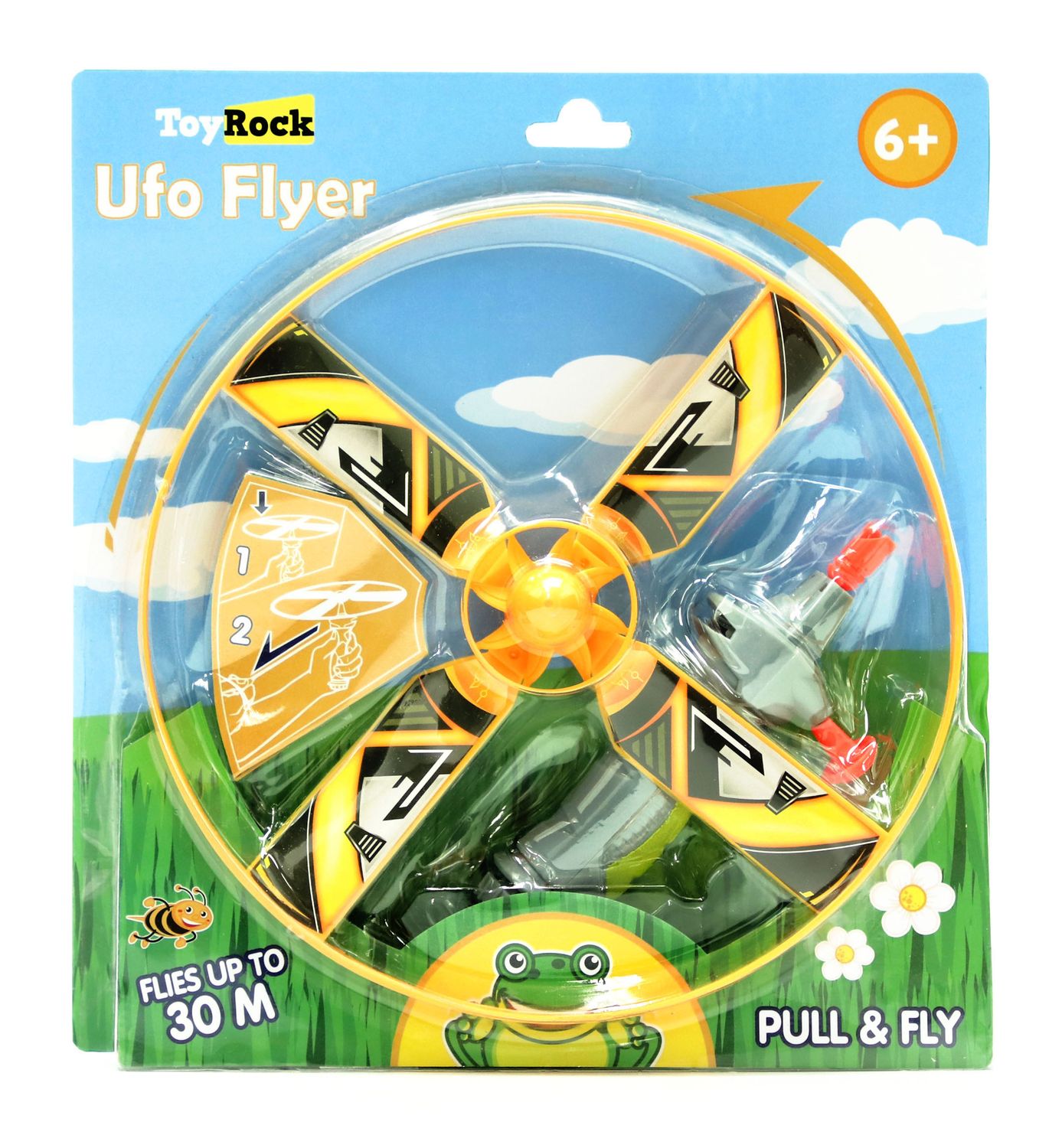 Ufo Flyer Med Avfyrare