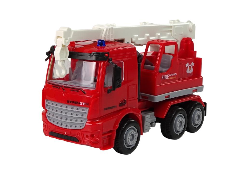 Ultimate Fire Brigade Set: Crane, Road Signs & Firefighter Fun