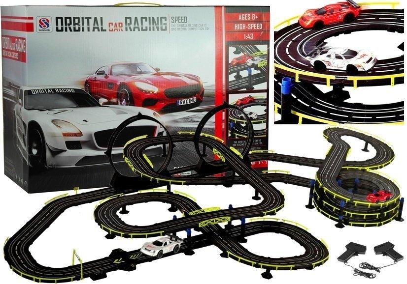 Ultimate 1:43 Slot Car Racing Sæt med Loops og Controls