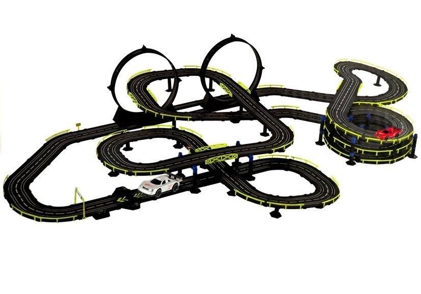 Ultimate 1:43 Slot Car Racing Sæt med Loops og Controls