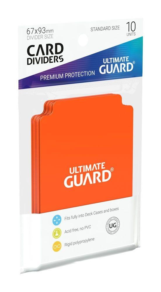 Ultimate Guard Card Dividers Standardstorlek Orange (10)