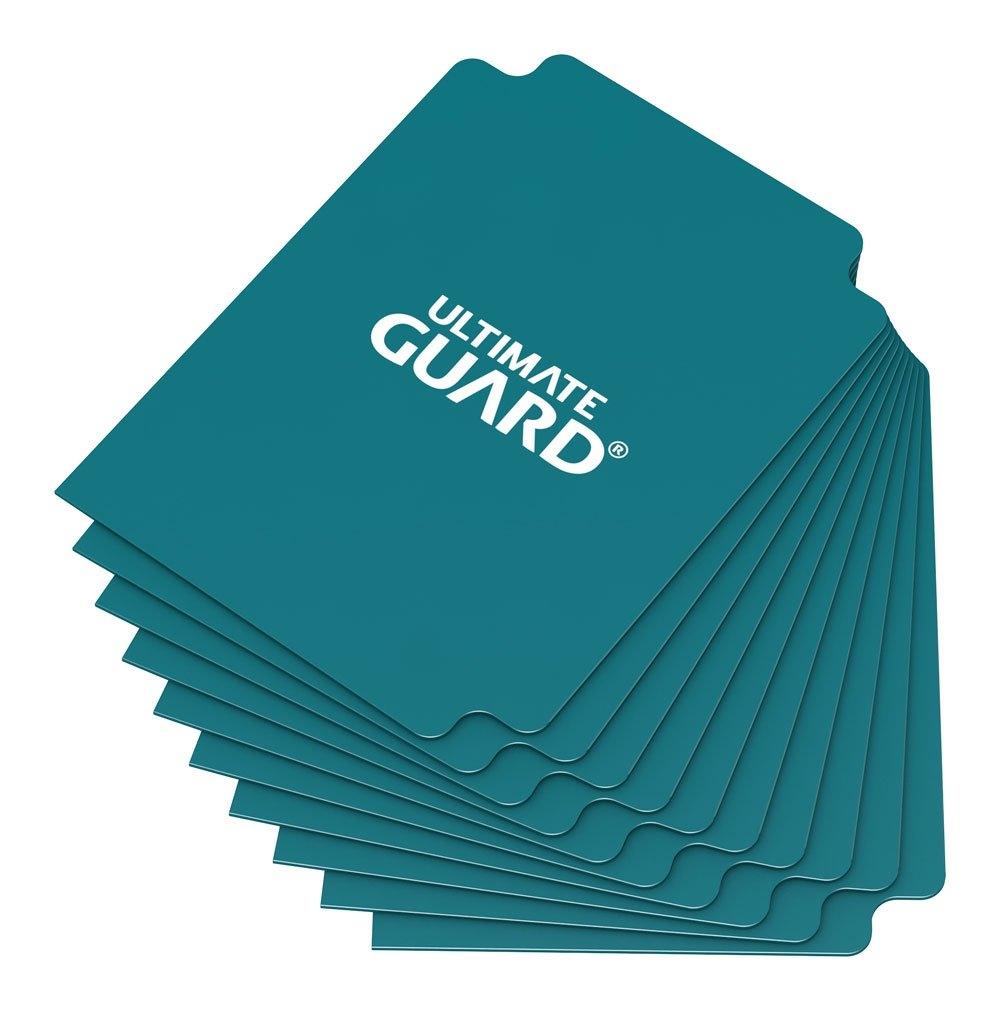 Ultimate Guard Card Dividers Standardstorlek Petrol Blue (10)