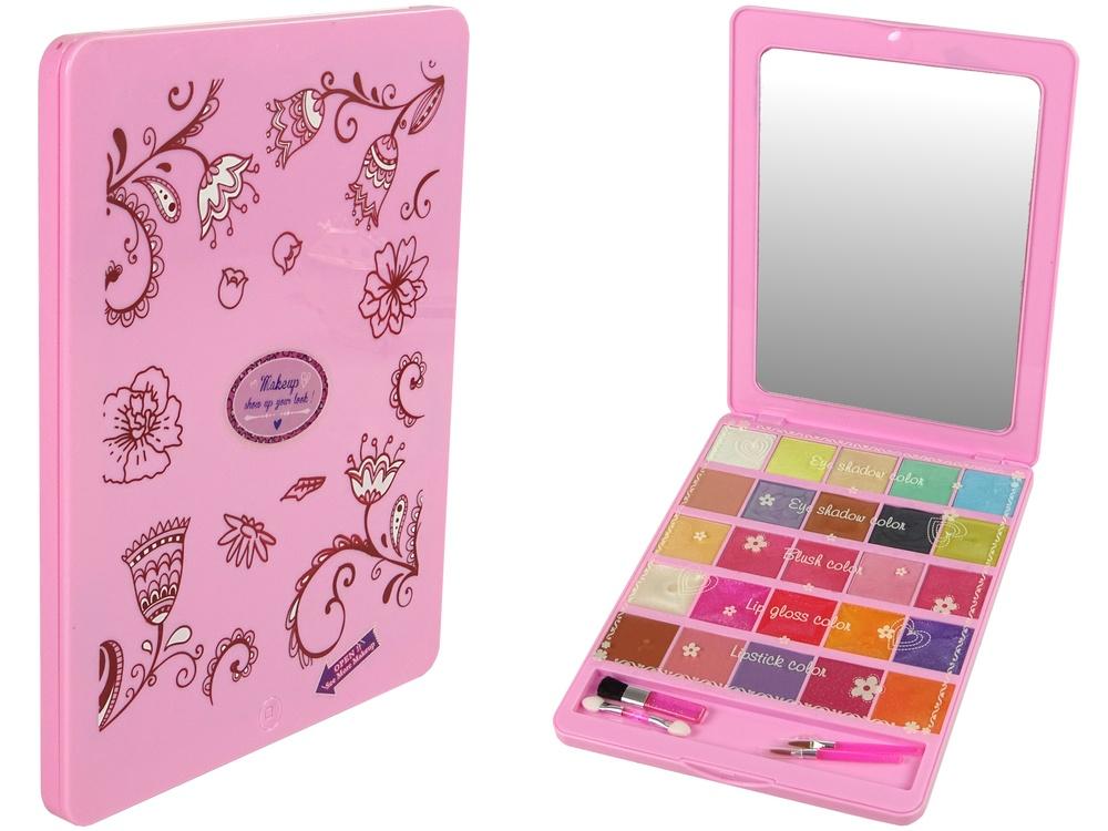 Ultimate Kids Beauty Set: Palette, Mirror, Shadows, Gloss