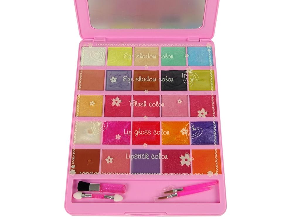 Ultimate Kids Beauty Set: Palette, Mirror, Shadows, Gloss