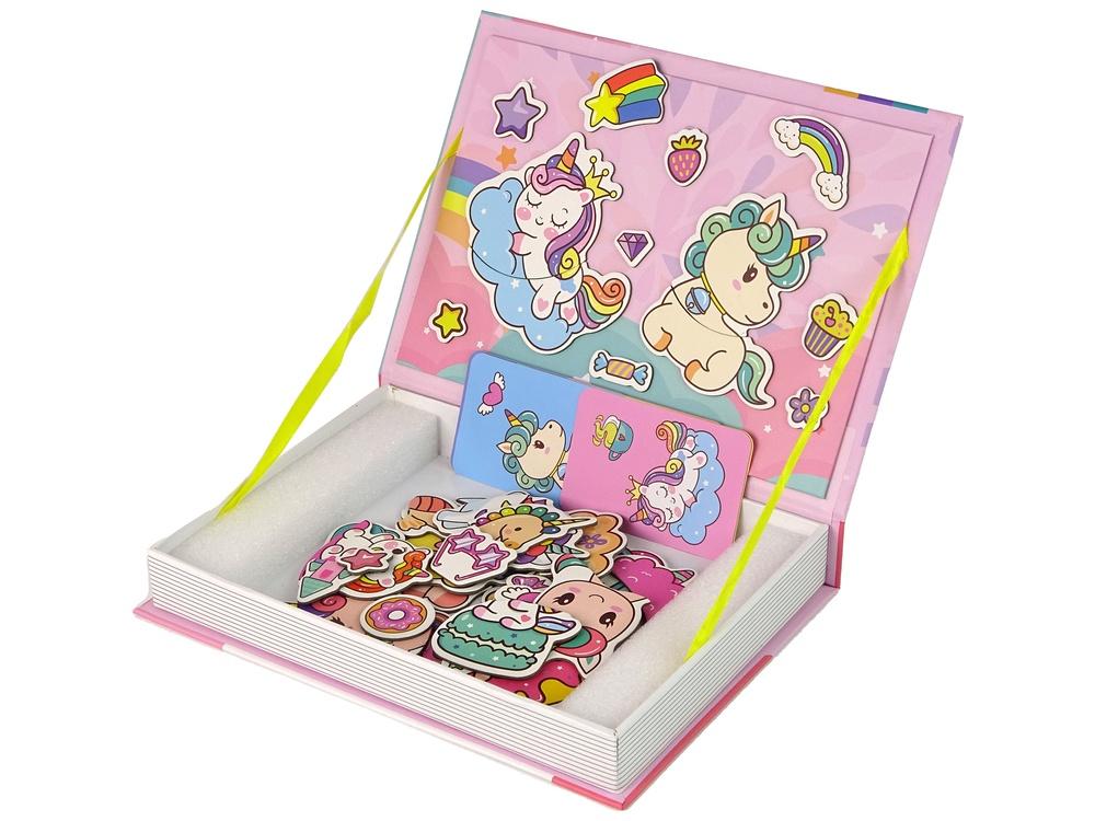 Unicorn Magnetic Puzzle Book: Creative & Cognitive Fun