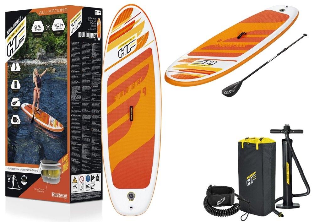 Universal oppusteligt paddleboard 274x76x12 cm med sæt