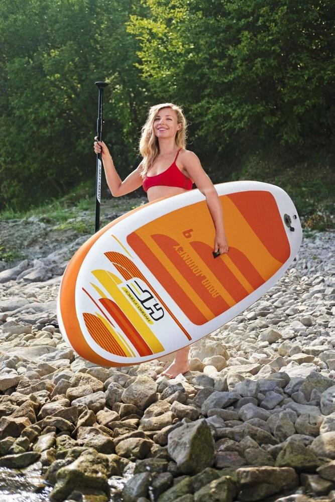 Universal oppusteligt paddleboard 274x76x12 cm med sæt