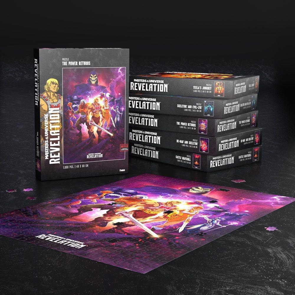 Masters of the Universe: Revelation™ Jigsaw Puzzle The Power Returns (1000 stykker)