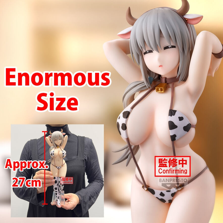 Uzaki-chan figur 27 cm, glitter och glamorös design