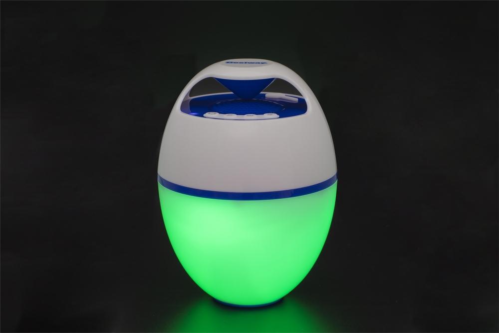 Vattentät Bluetooth LED poolhögtalare - 7 ljuslägen