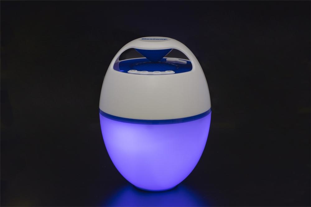 Vattentät Bluetooth LED poolhögtalare - 7 ljuslägen