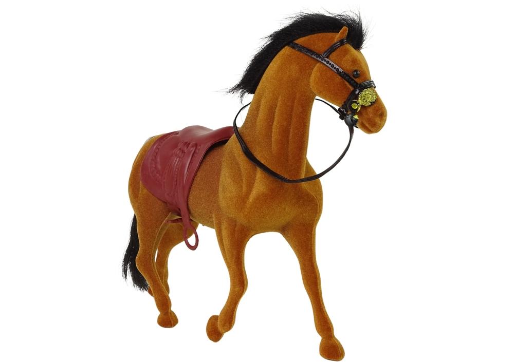 Velvet Touch Brown Horse Figurine - Perfekt för barnkollektioner