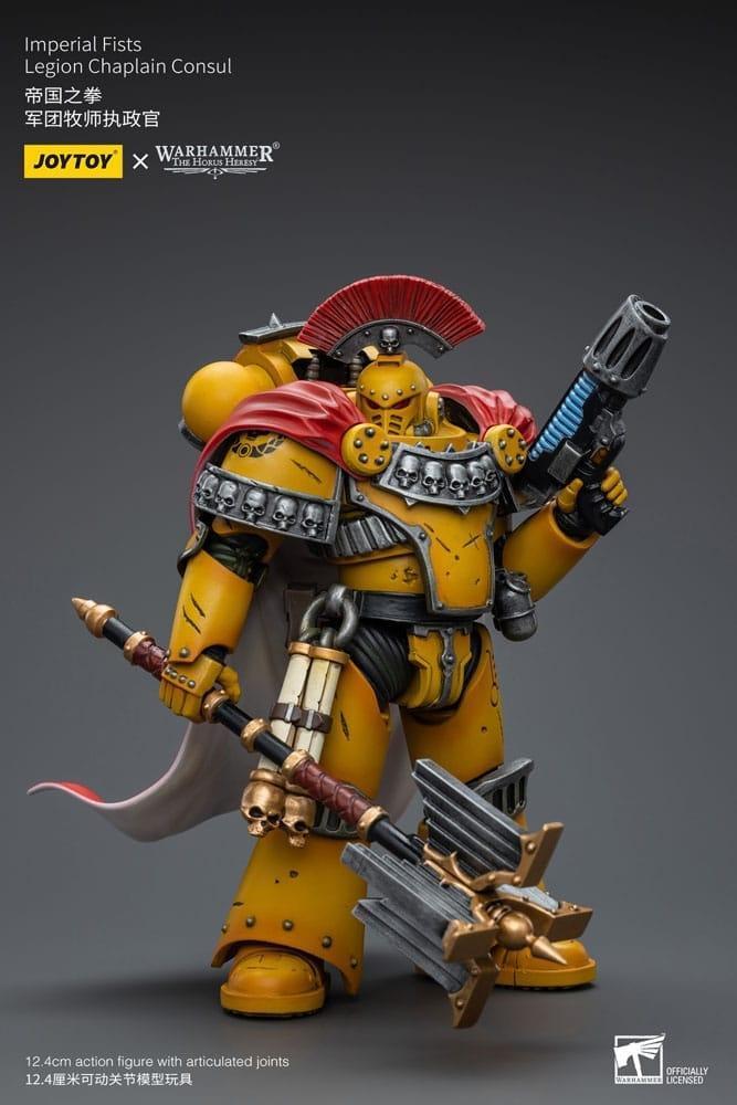 Warhammer The Horus Heresy Action Figur 1/18 Imperial Fists Legion Kapellan Konsul 12 cm