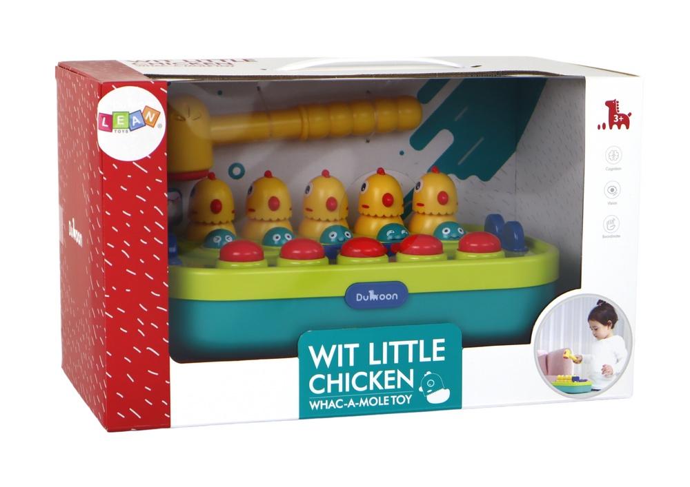 Whac-a-Mole Chickens: Light-Up, Sound, Battery Fun!