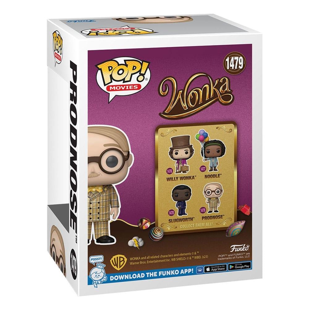 Willy Wonka &amp; Chokoladefabrikken POP! Film Vinyl Figur Prodnos 9 cm