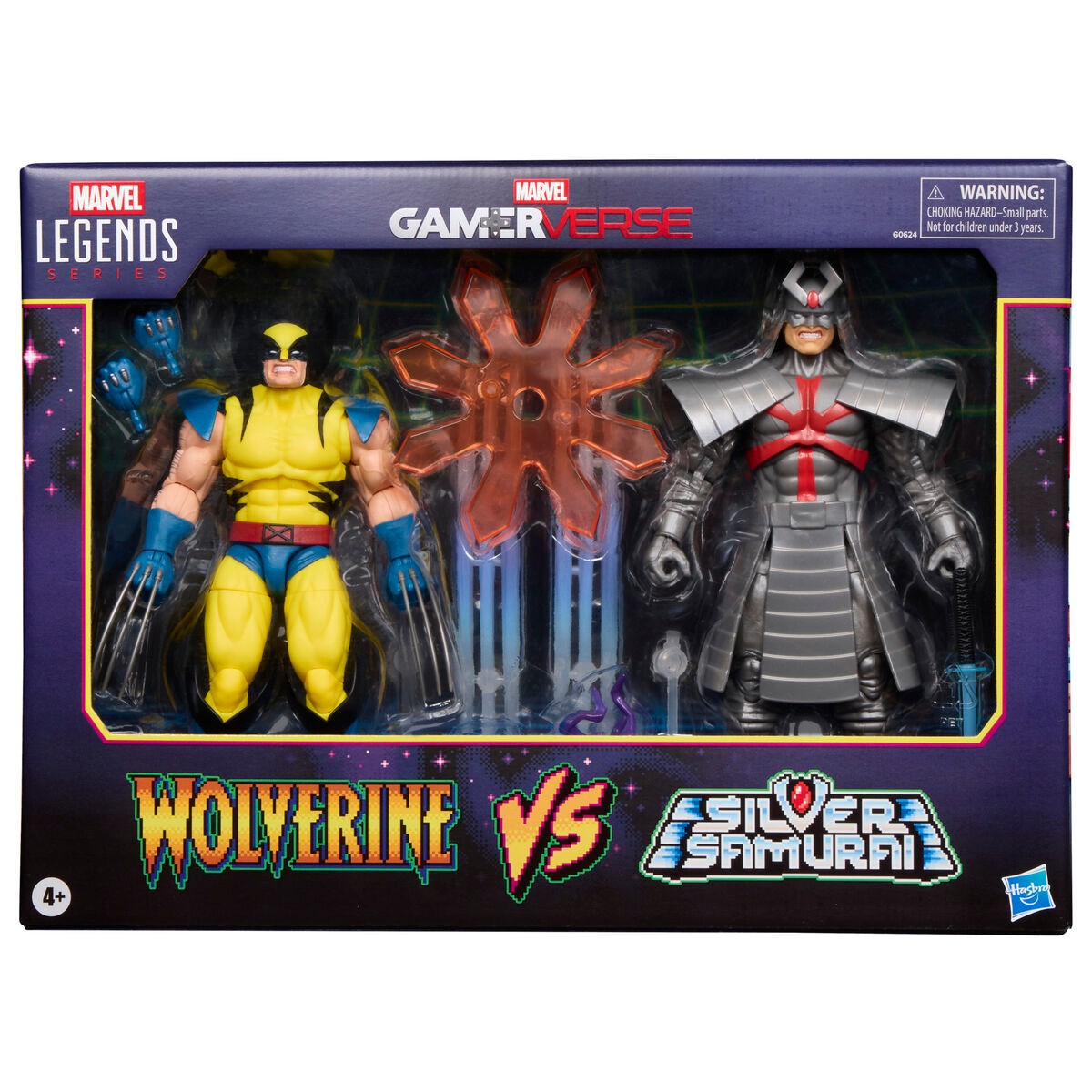 Wolverine & Silver Samurai Actionfigurer Set, 15 cm hög