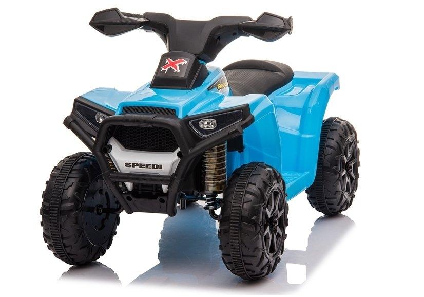 Xh216 Blue Electric Ride-On Quad: Eventyr venter!