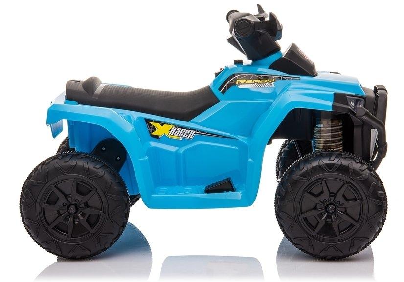 Xh216 Blue Electric Ride-On Quad: Eventyr venter!