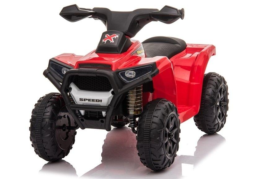 Xh216 Red Electric Ride-On Quad: Eventyr venter!