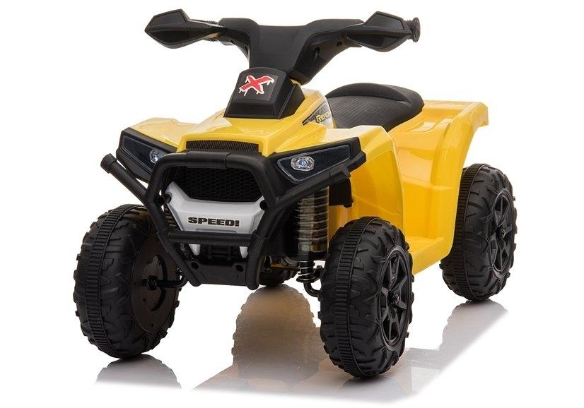 Xh216 Yellow Electric Ride-On Quad: Sjovt og sikkert eventyr!