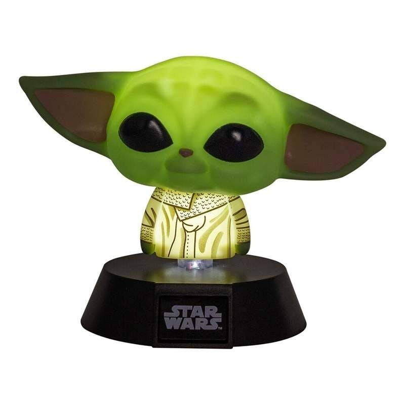Yoda The Child Icons-lampa, 12 cm LED-nattlampa